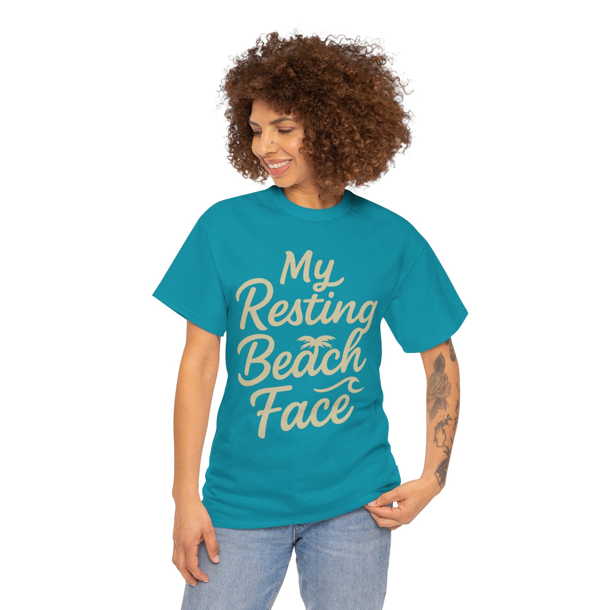 My Resting Beach Face Tee – Funny Summer Vibes T-Shirt