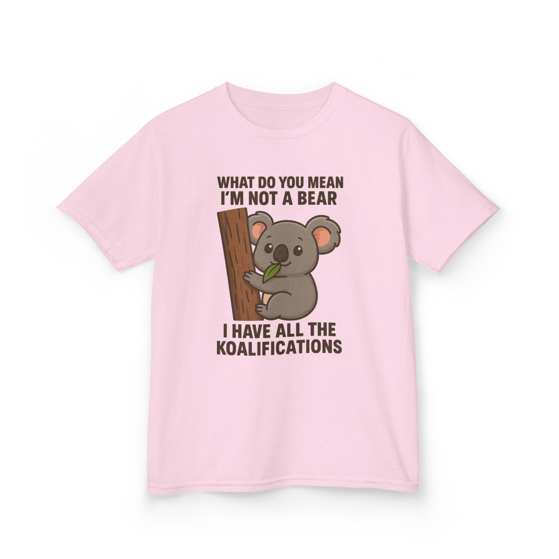 Funny Koala Kids T-Shirt – Cute Unisex Cotton Tee for Boys & Girls