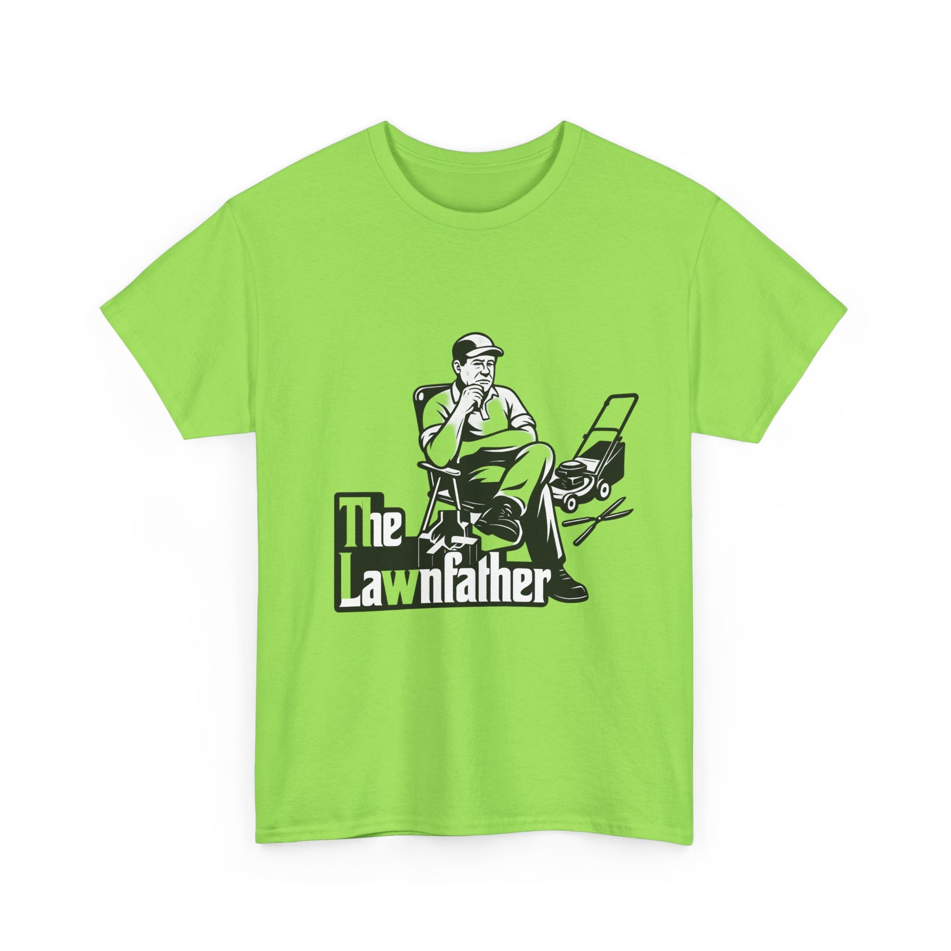 The Lawnfather Funny Gardening T-Shirt for Men