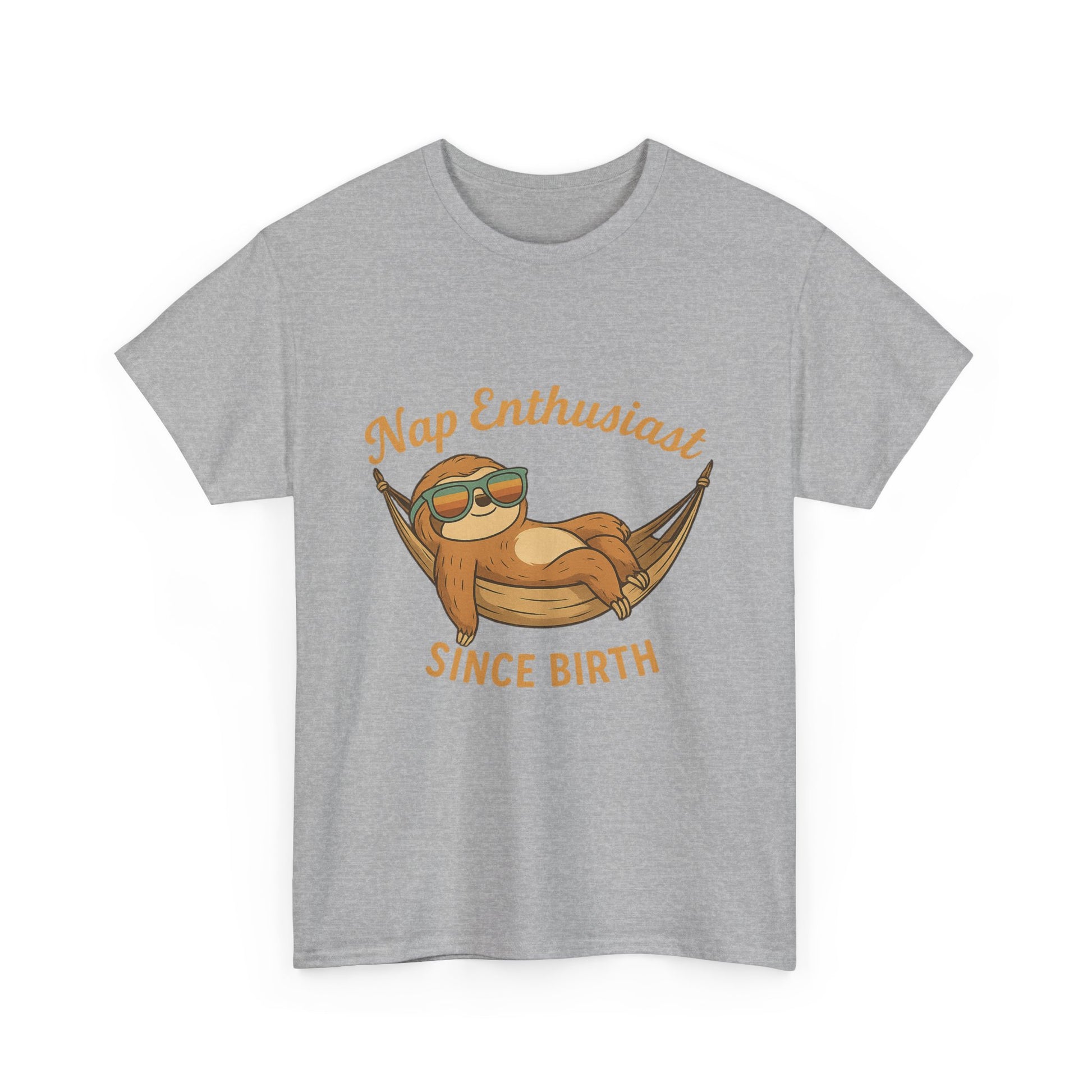 Nap Enthusiast Sloth T-Shirt – Funny Vintage Animal Tee