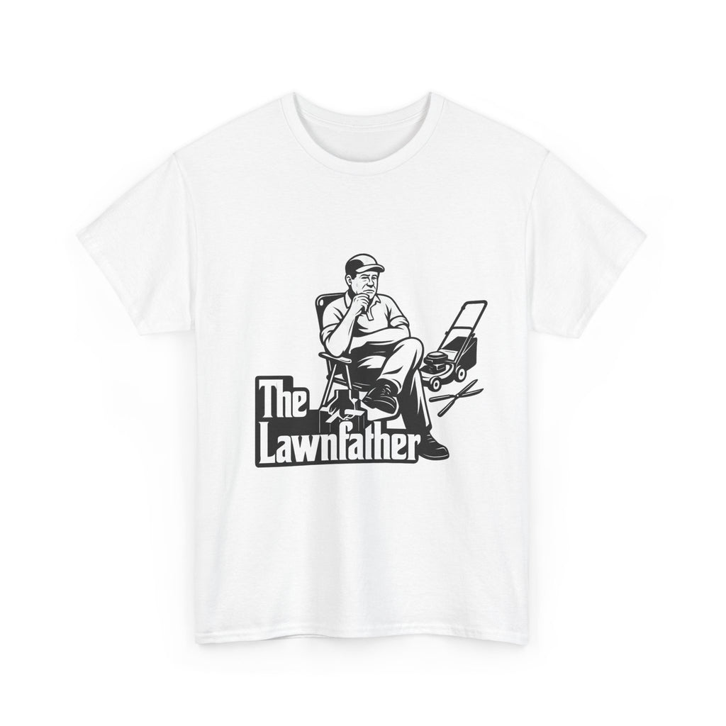 The Lawnfather Funny Gardening T-Shirt for Men