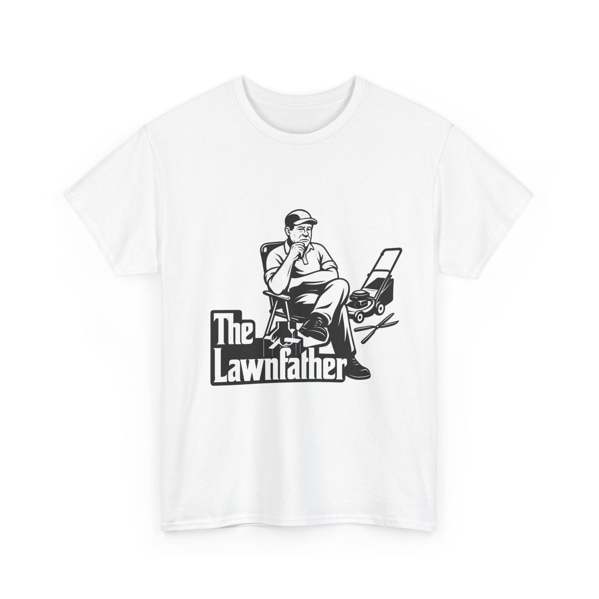 The Lawnfather Funny Gardening T-Shirt for Men