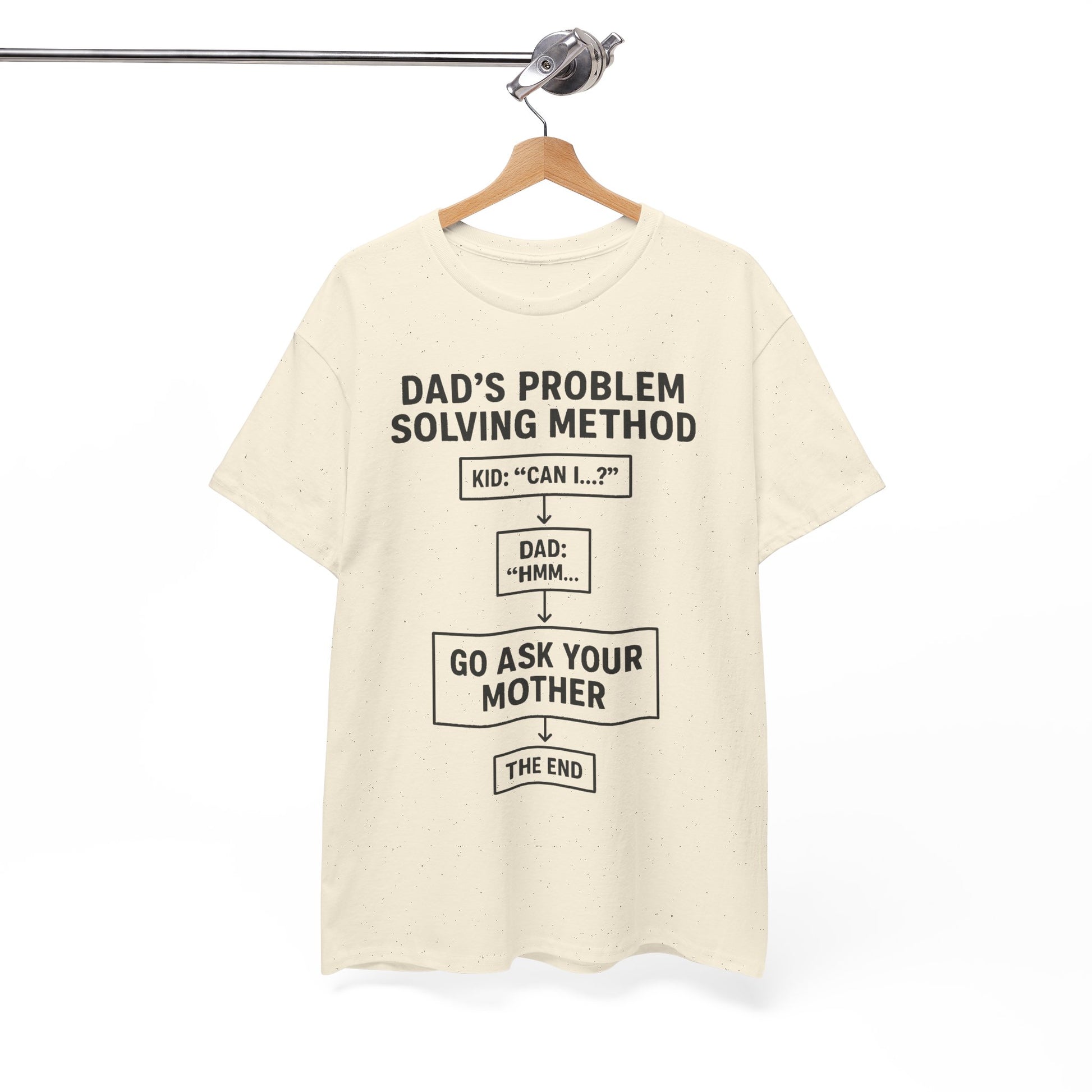 Dad's Problem Solving Method T-Shirt – Funny Father's Day Gift