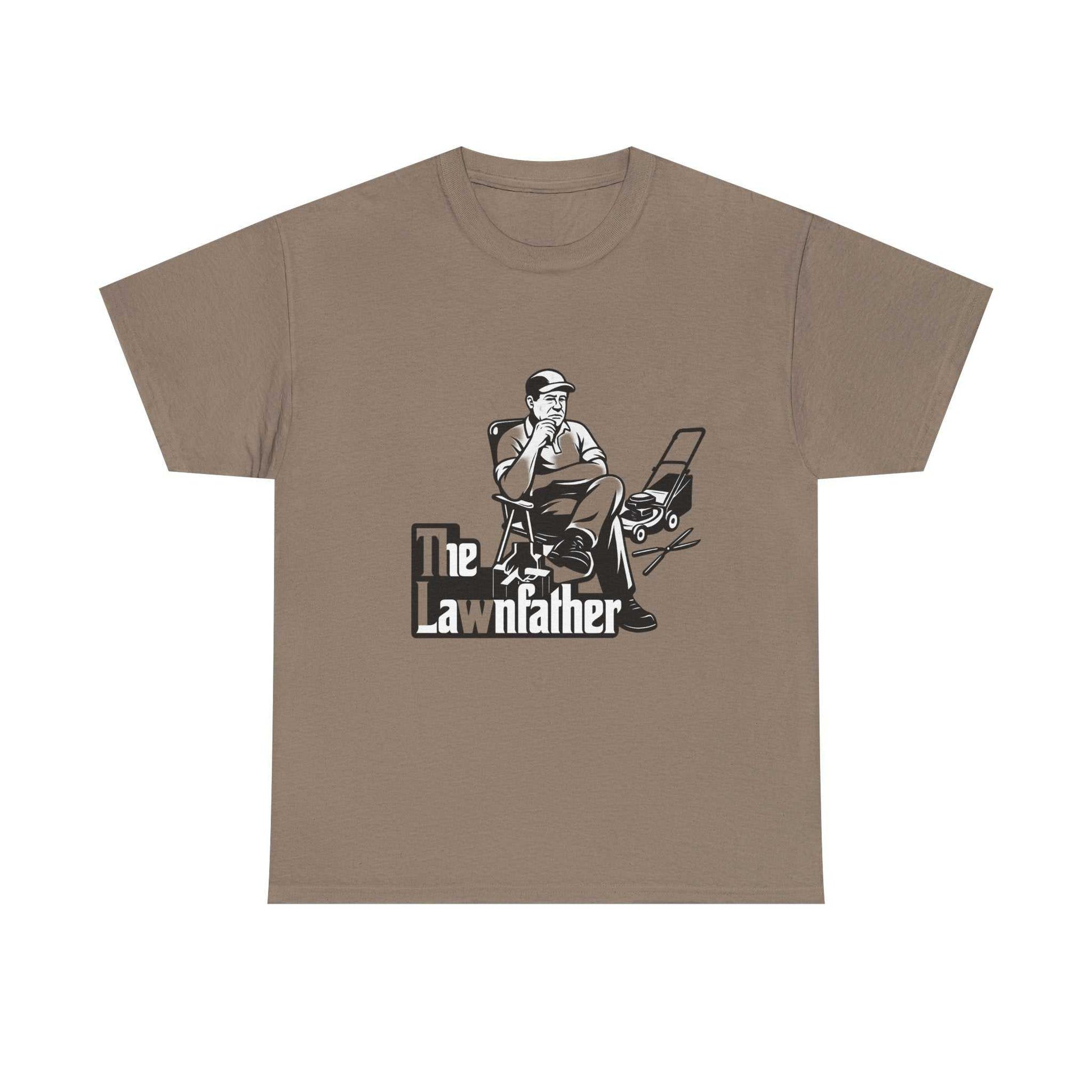 The Lawnfather Funny Gardening T-Shirt for Men