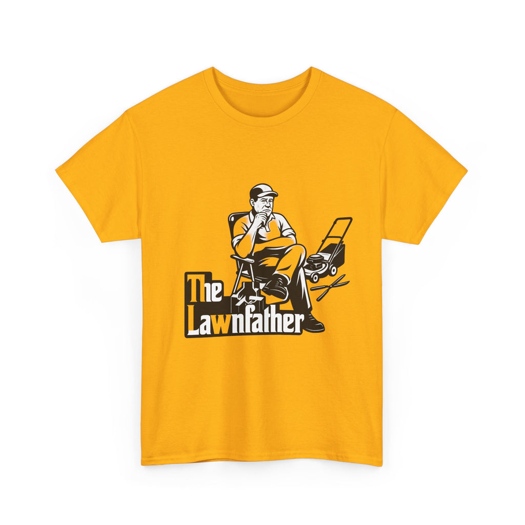 The Lawnfather Funny Gardening T-Shirt for Men
