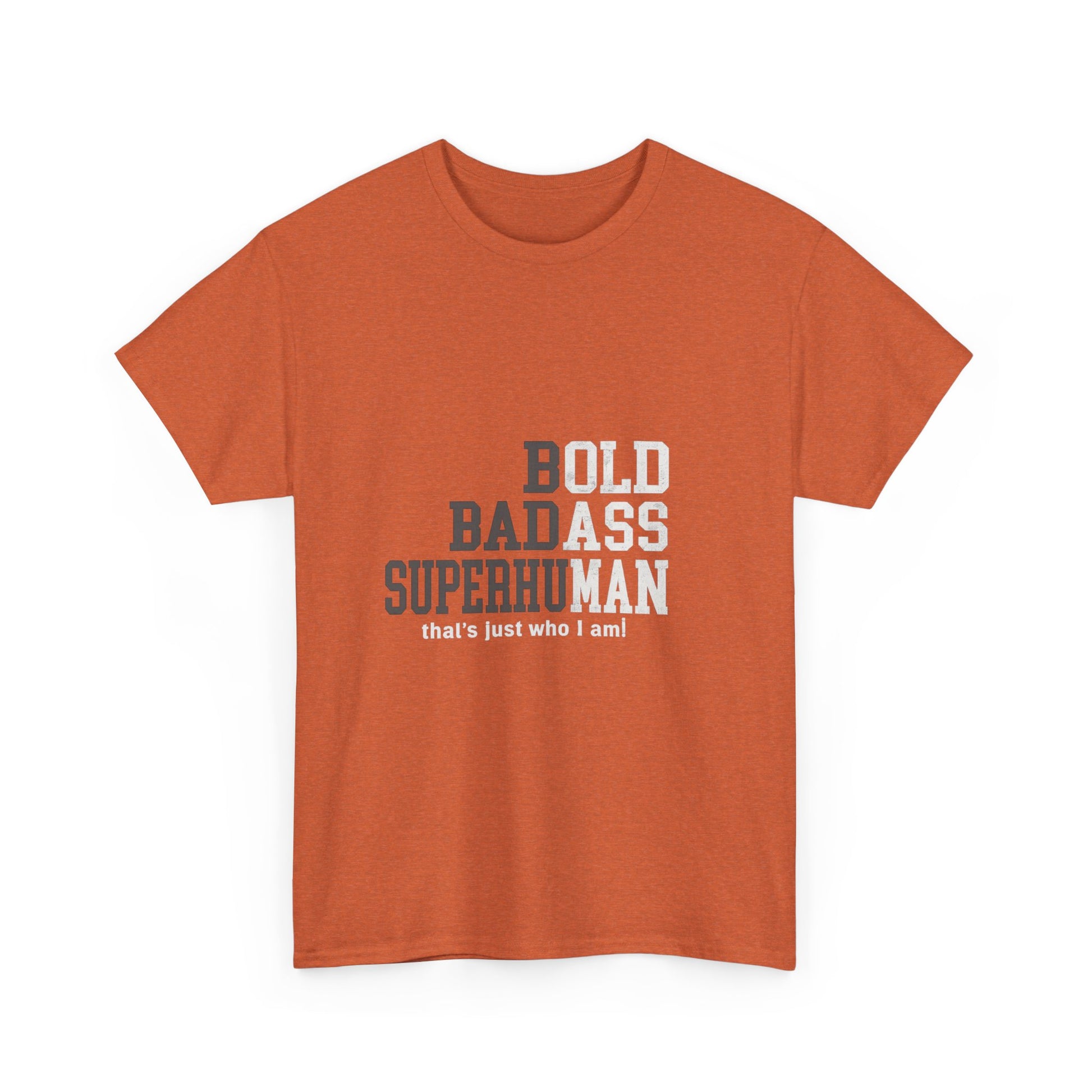 Bold Badass Superhuman Tee – Empowering Unisex Graphic Shirt