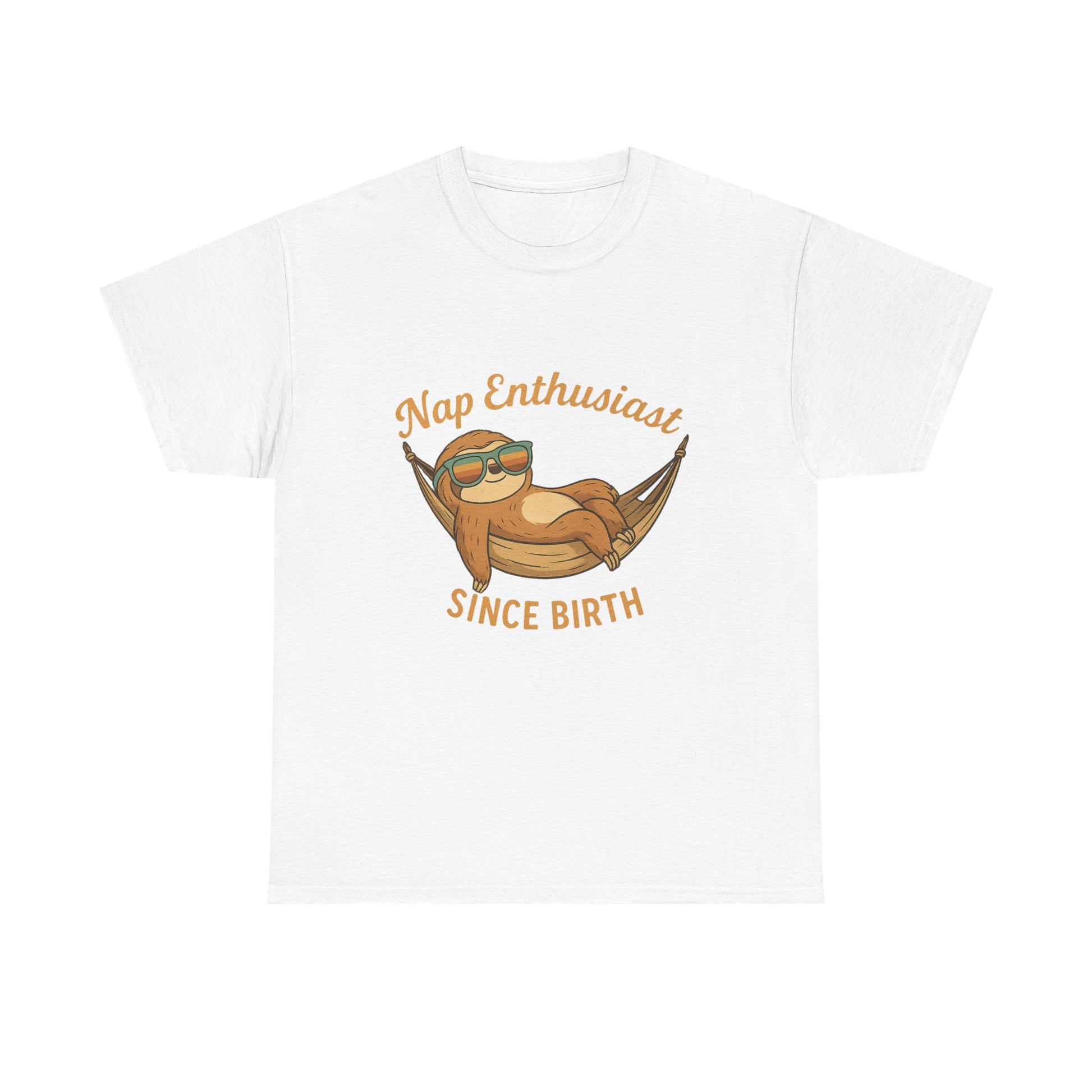 Nap Enthusiast Sloth T-Shirt – Funny Vintage Animal Tee