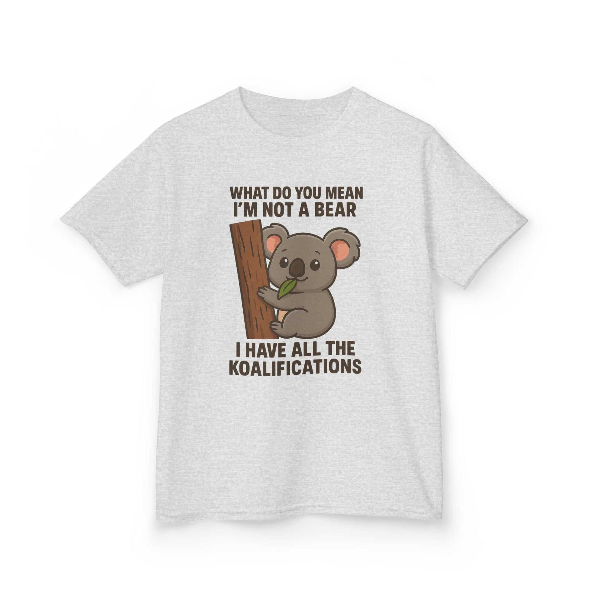 Funny Koala Kids T-Shirt – Cute Unisex Cotton Tee for Boys & Girls