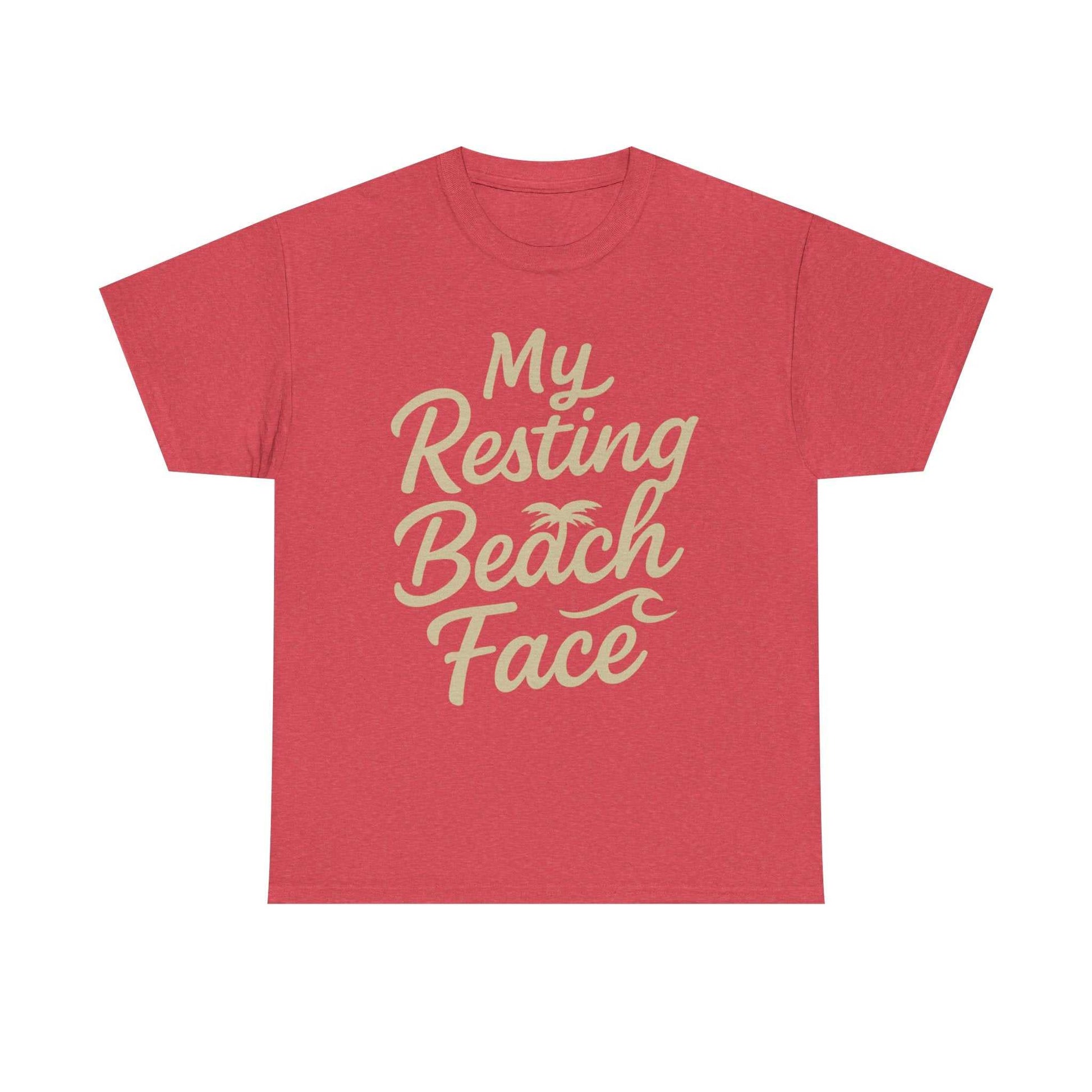 My Resting Beach Face Tee – Funny Summer Vibes T-Shirt