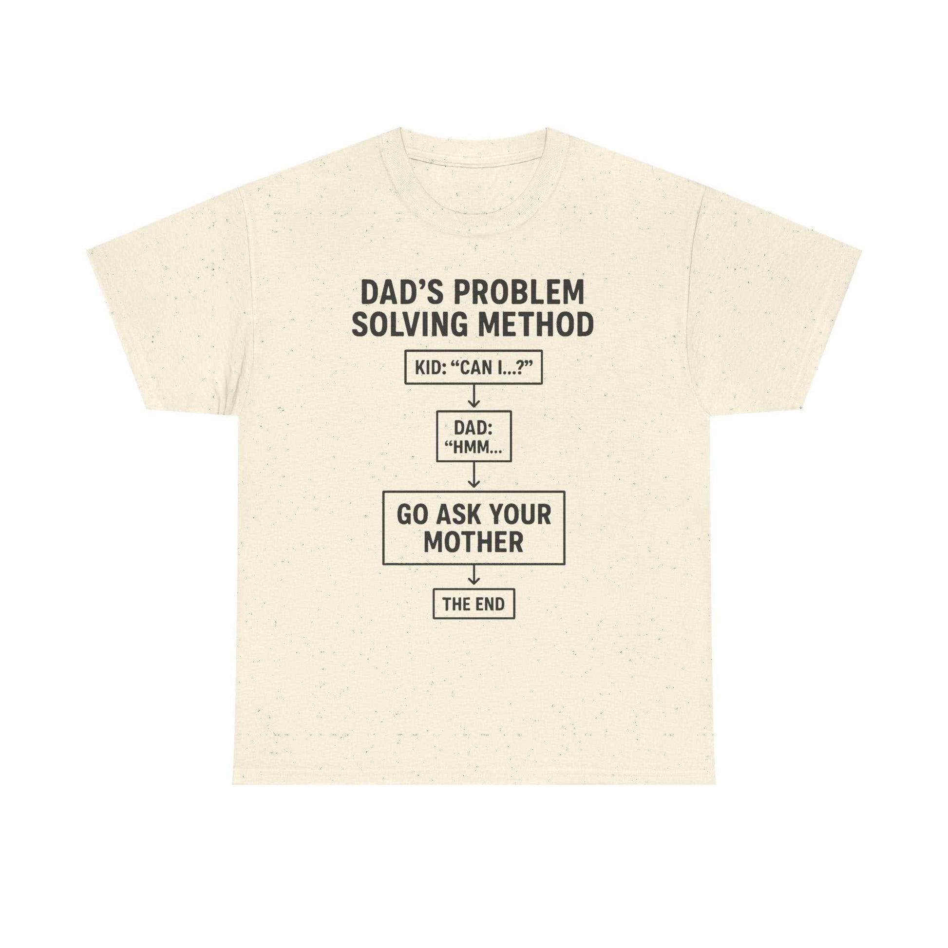 Dad's Problem Solving Method T-Shirt – Funny Father's Day Gift