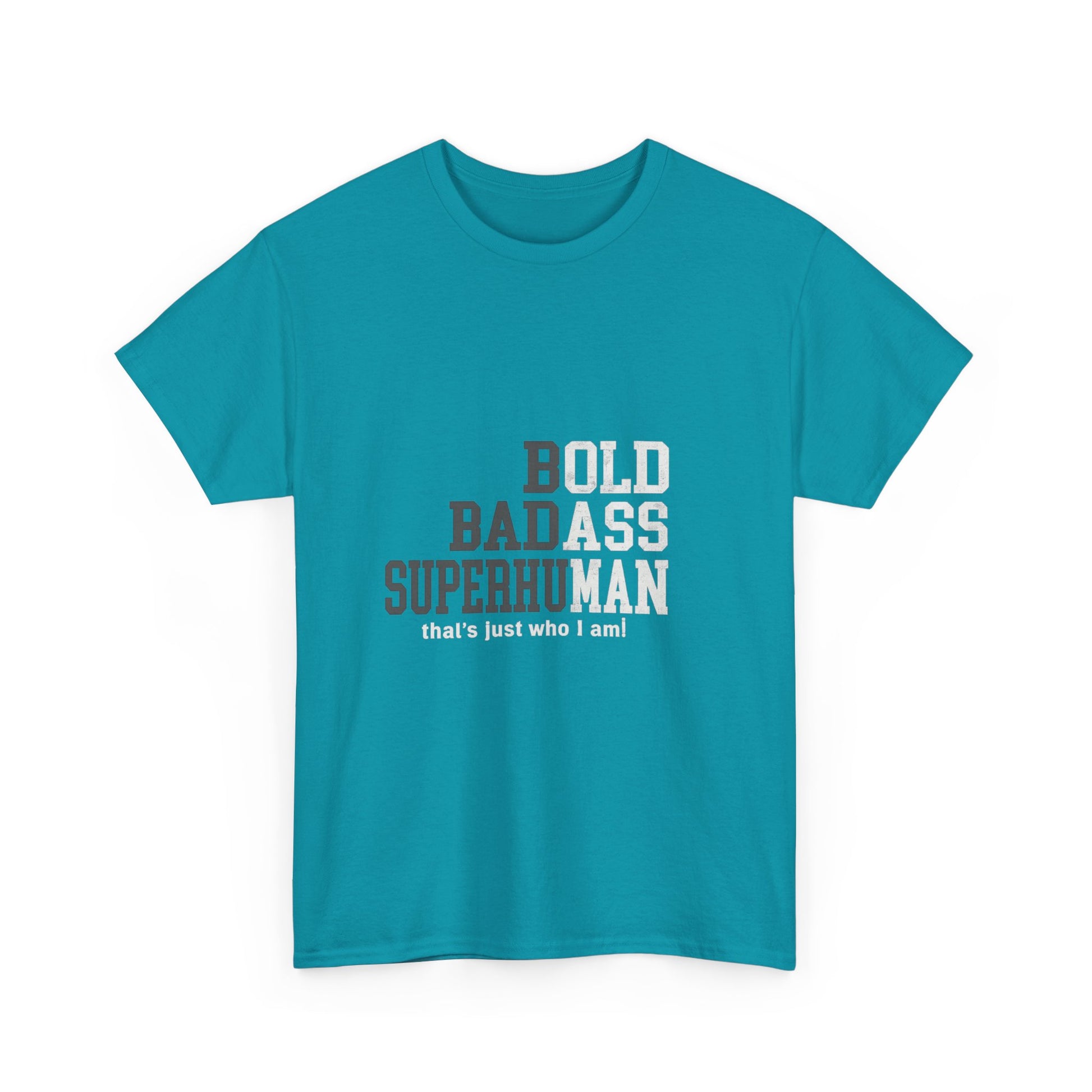 Bold Badass Superhuman Tee – Empowering Unisex Graphic Shirt