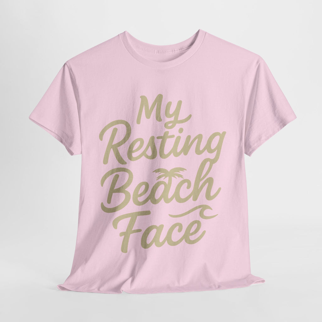 My Resting Beach Face Tee – Funny Summer Vibes T-Shirt