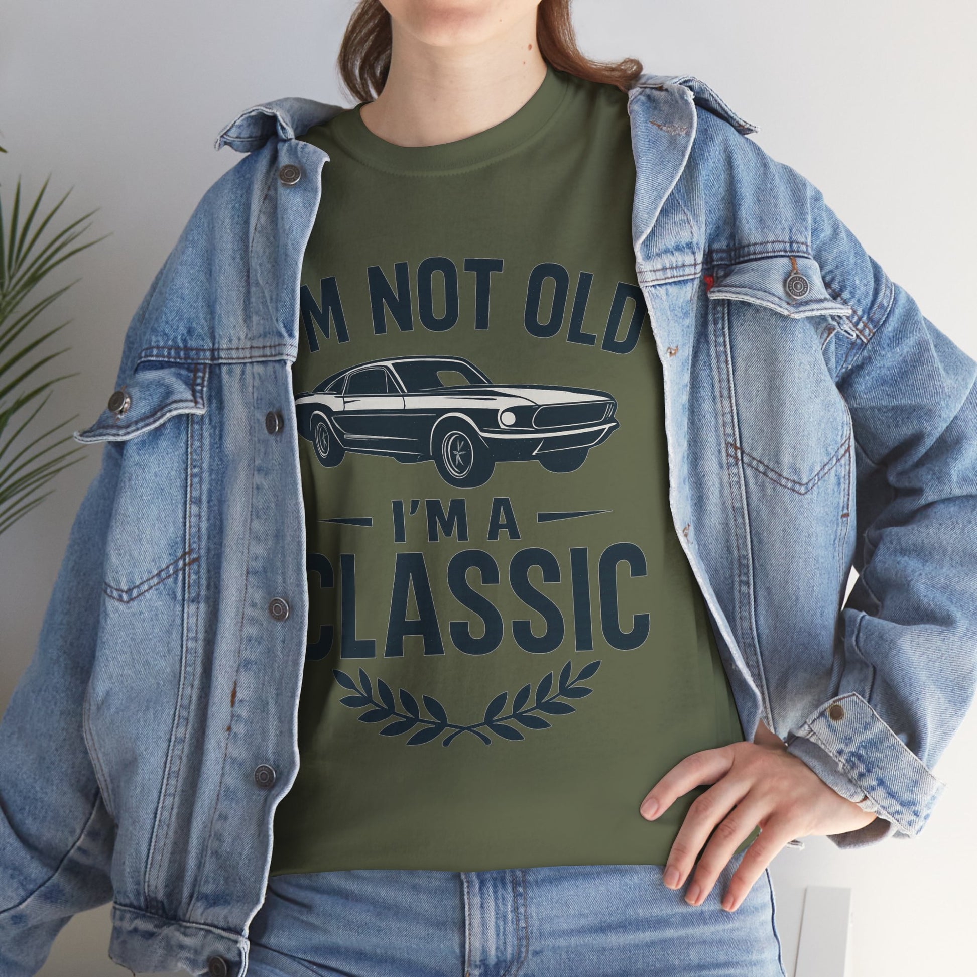 I'm Not Old I'm Classic – Funny Car Lover T-Shirt Gift