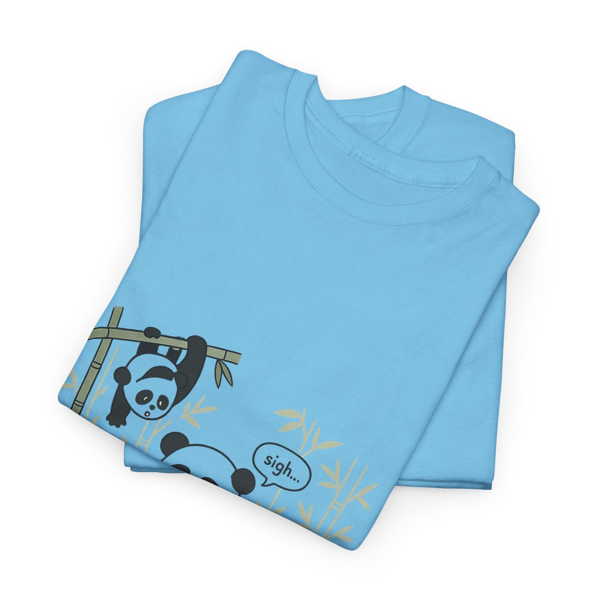 Unisex Panda-Monium T-Shirt – Fun Casual Wear for Animal Lovers