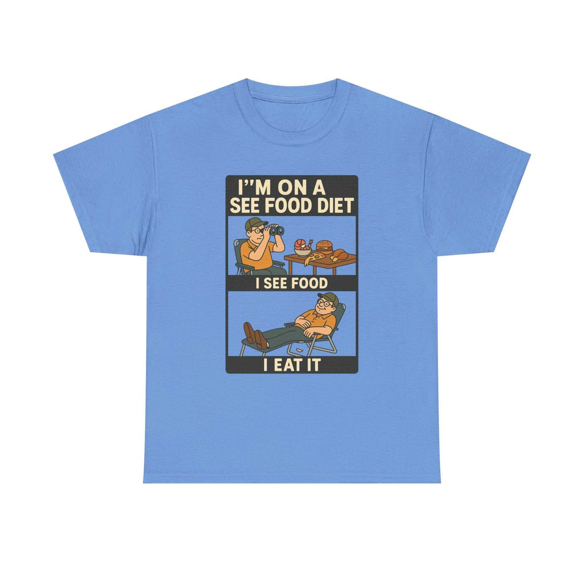 I'm On a See Food Diet T-Shirt – Funny Dad Joke Graphic Tee