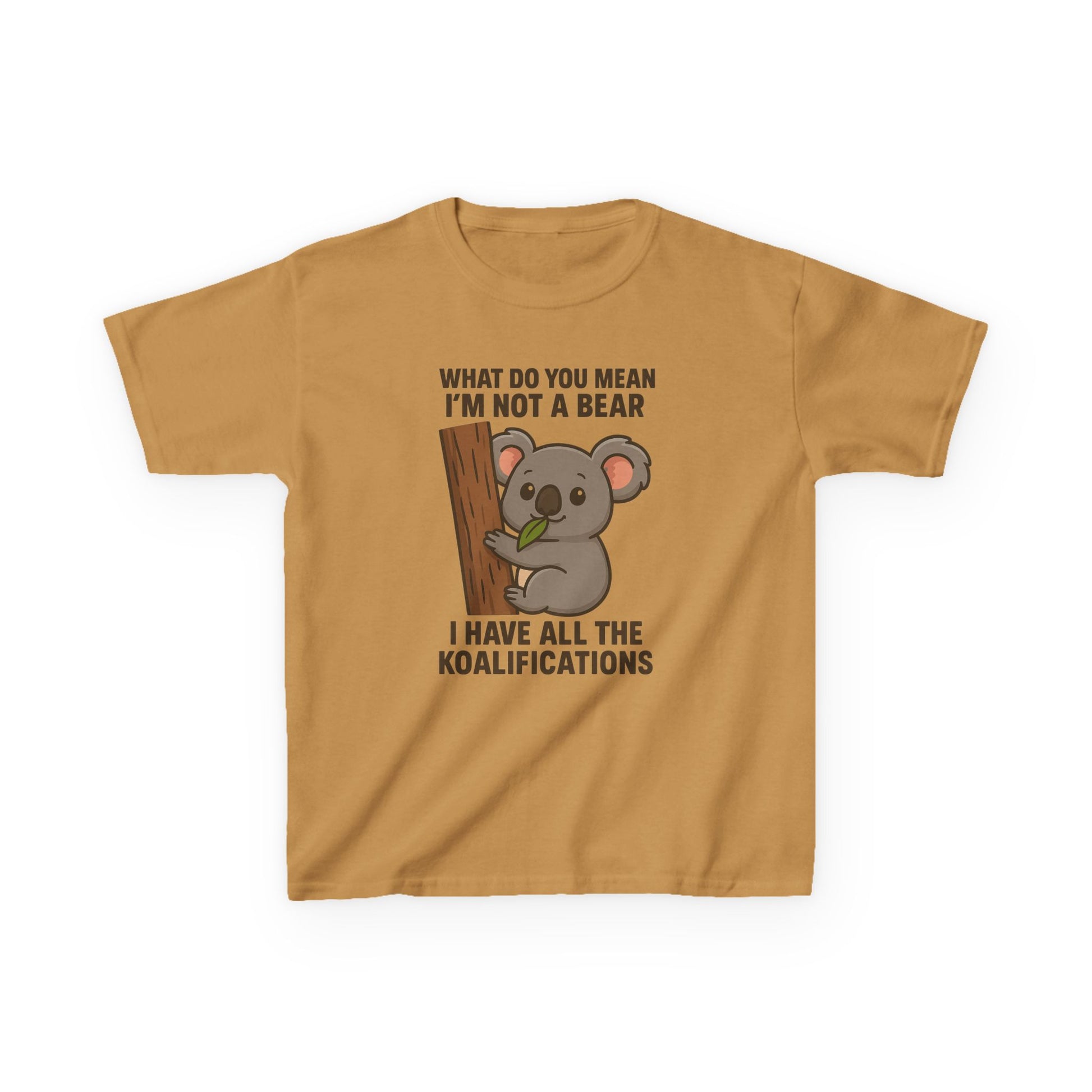 Funny Koala Kids T-Shirt – Cute Unisex Cotton Tee for Boys & Girls