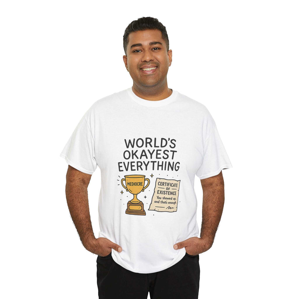 World’s Okayest Everything Funny Unisex Graphic T-Shirt