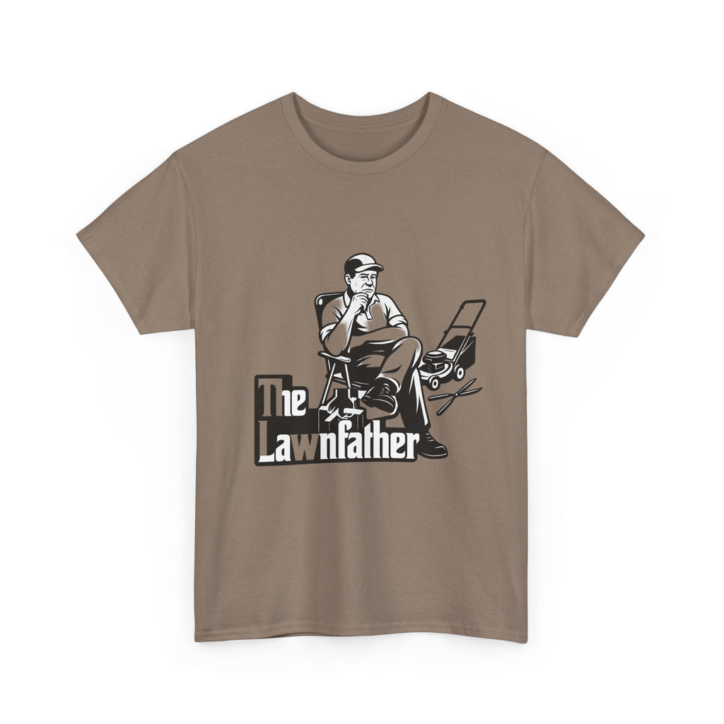 The Lawnfather Funny Gardening T-Shirt for Men