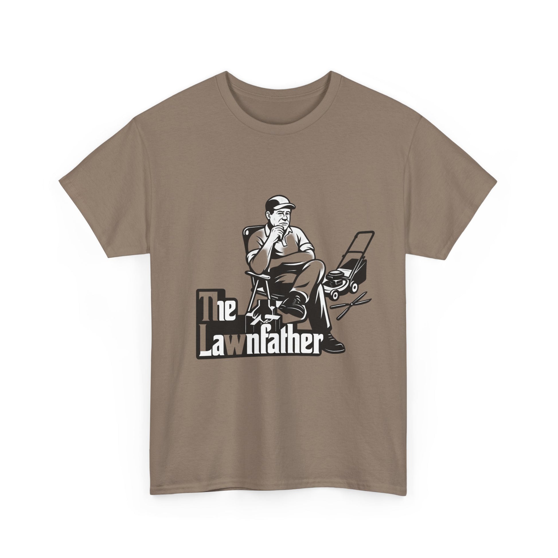 The Lawnfather Funny Gardening T-Shirt for Men