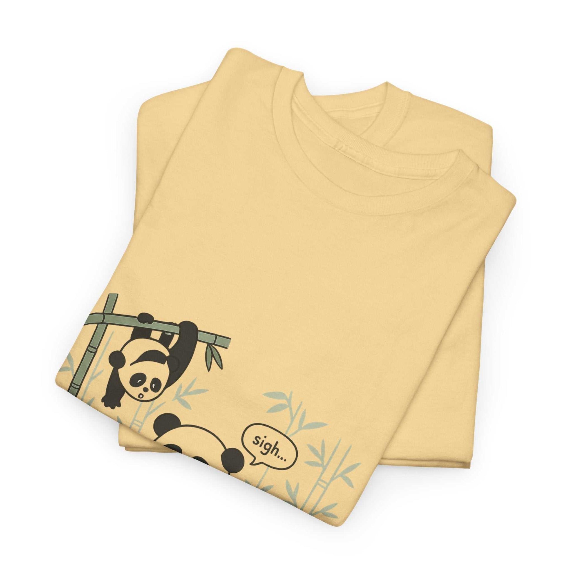 Unisex Panda-Monium T-Shirt – Fun Casual Wear for Animal Lovers