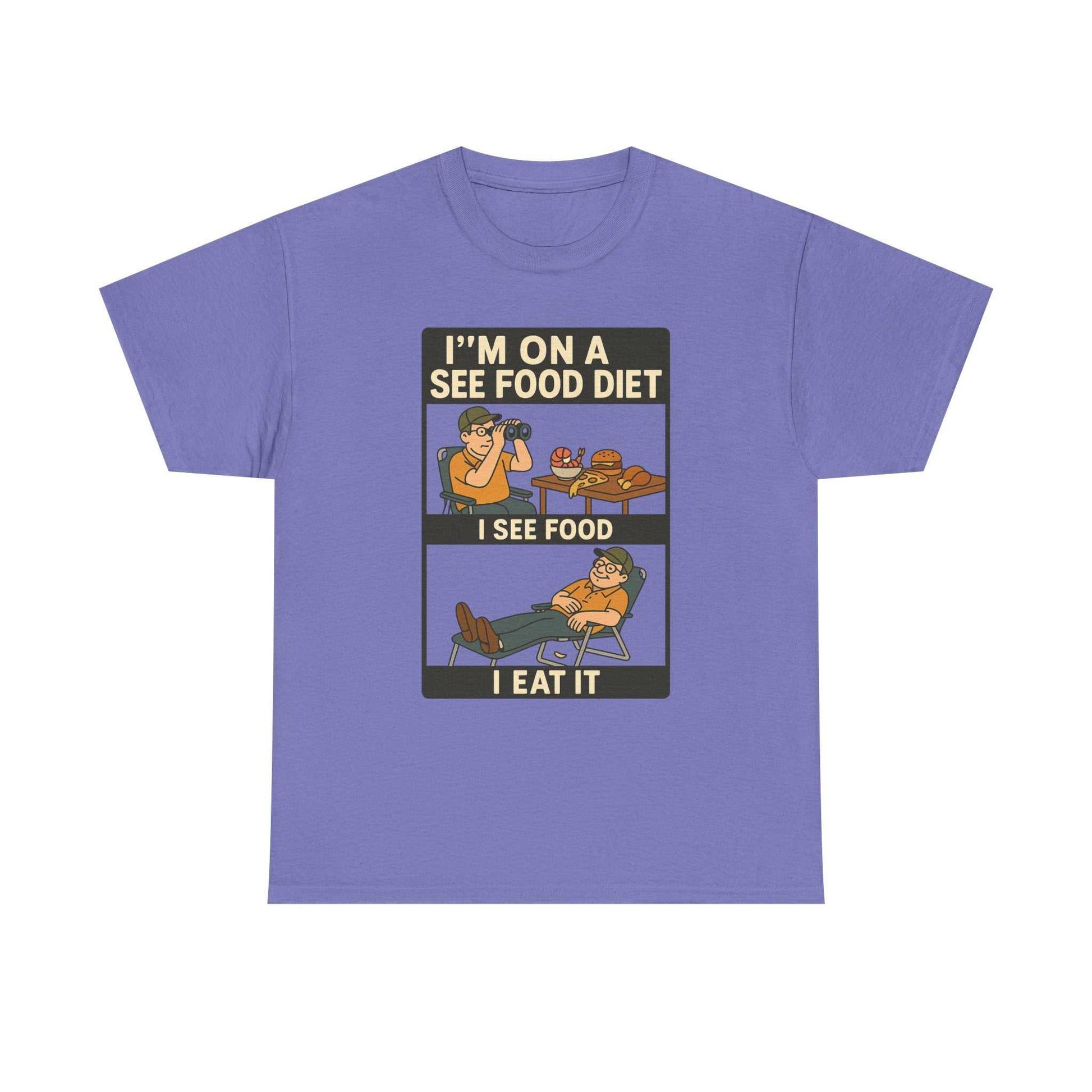 I'm On a See Food Diet T-Shirt – Funny Dad Joke Graphic Tee