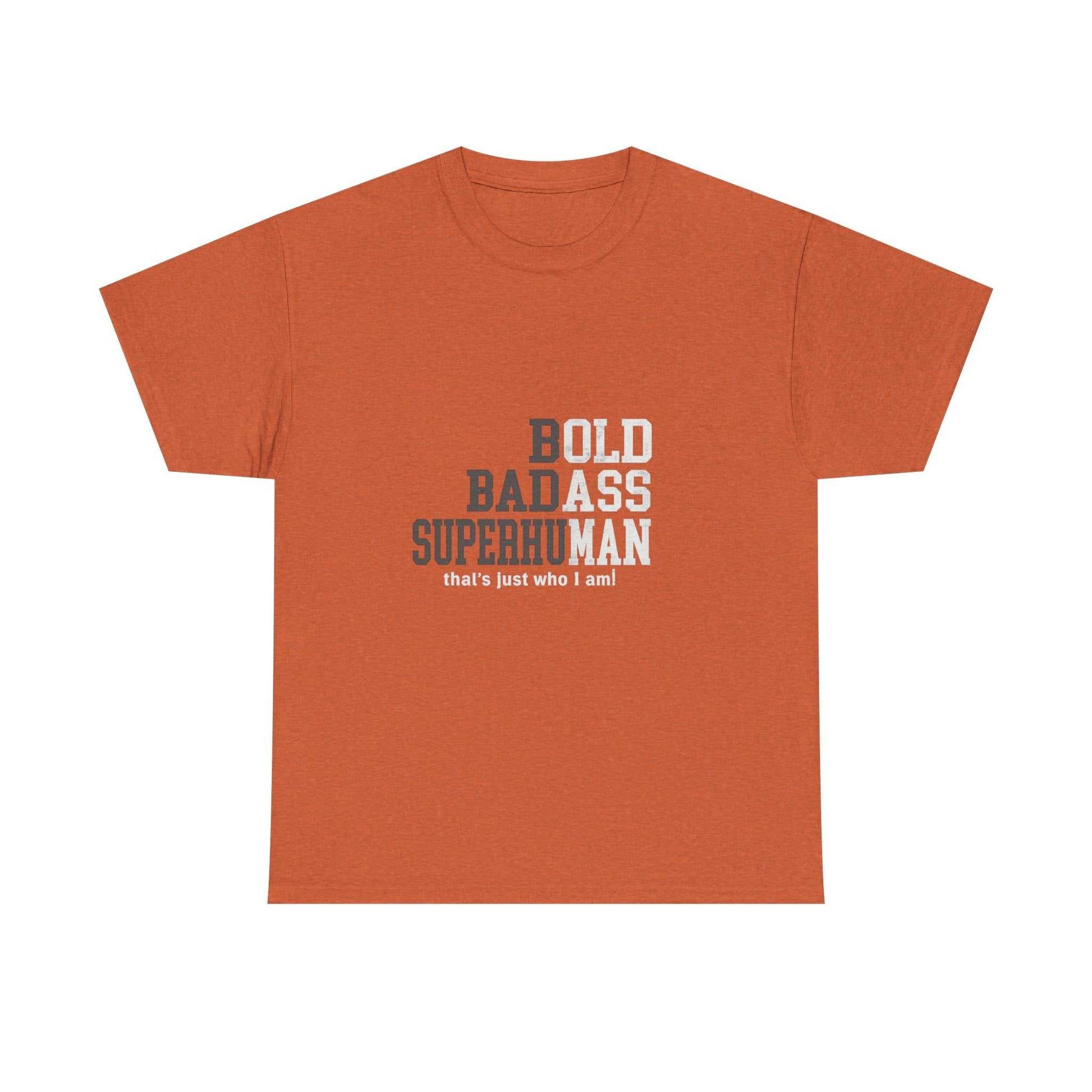 Bold Badass Superhuman Tee – Empowering Unisex Graphic Shirt