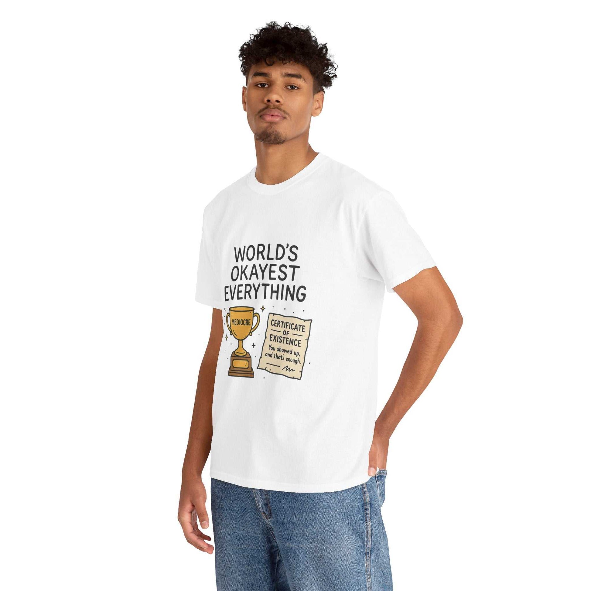 World’s Okayest Everything Funny Unisex Graphic T-Shirt