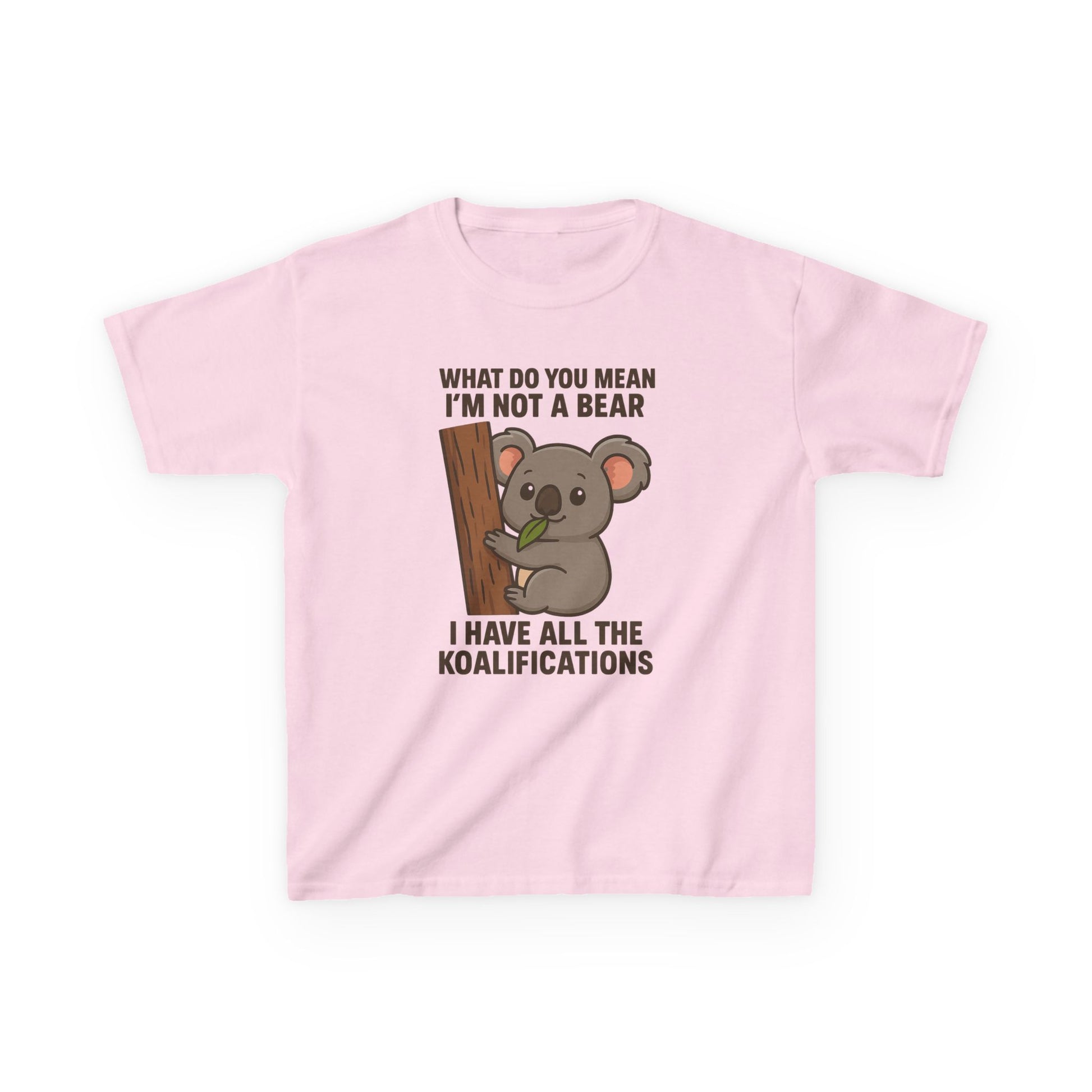 Funny Koala Kids T-Shirt – Cute Unisex Cotton Tee for Boys & Girls
