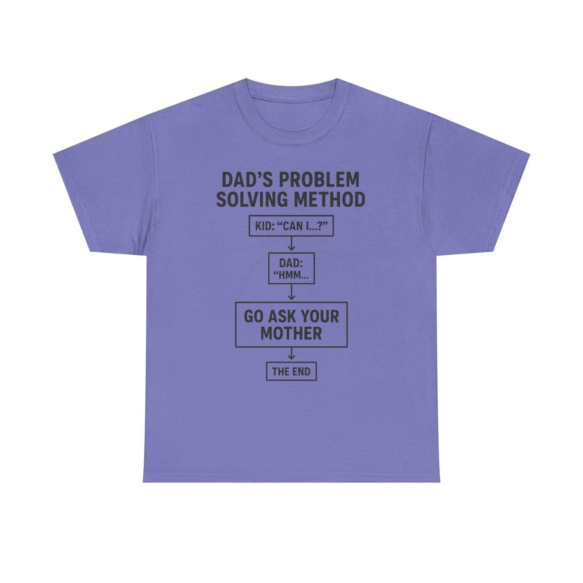 Dad's Problem Solving Method T-Shirt – Funny Father's Day Gift