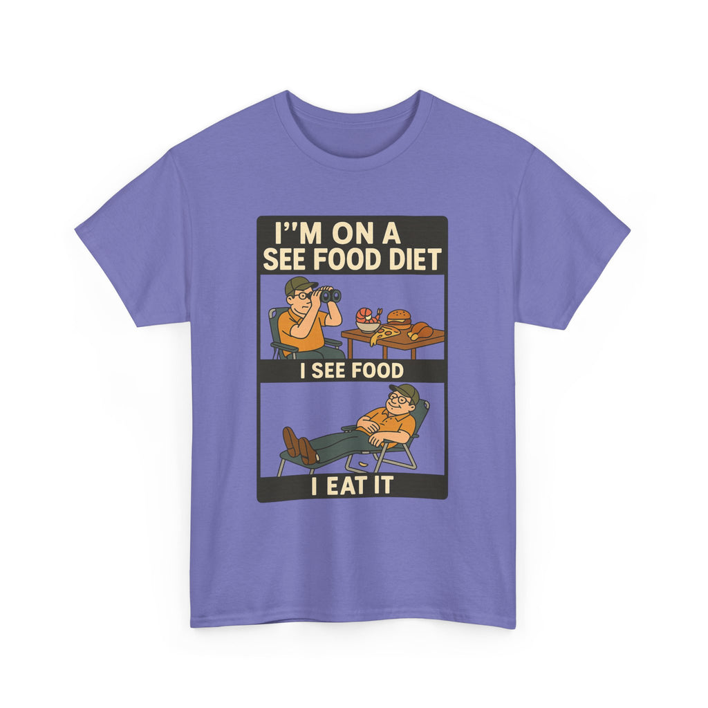 I'm On a See Food Diet T-Shirt – Funny Dad Joke Graphic Tee