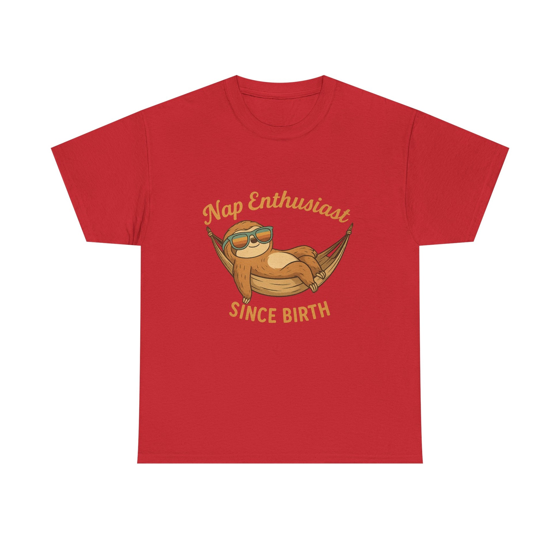 Nap Enthusiast Sloth T-Shirt – Funny Vintage Animal Tee