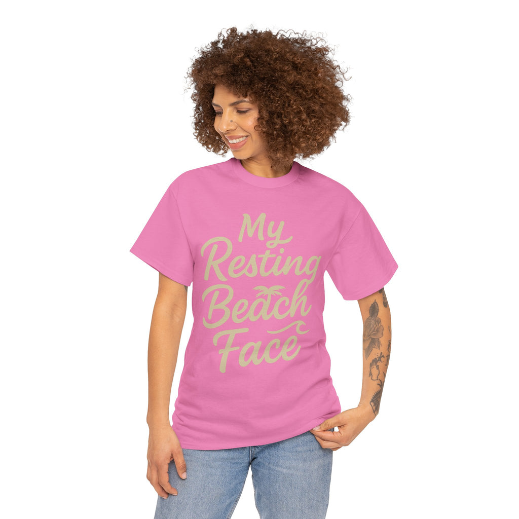 My Resting Beach Face Tee – Funny Summer Vibes T-Shirt
