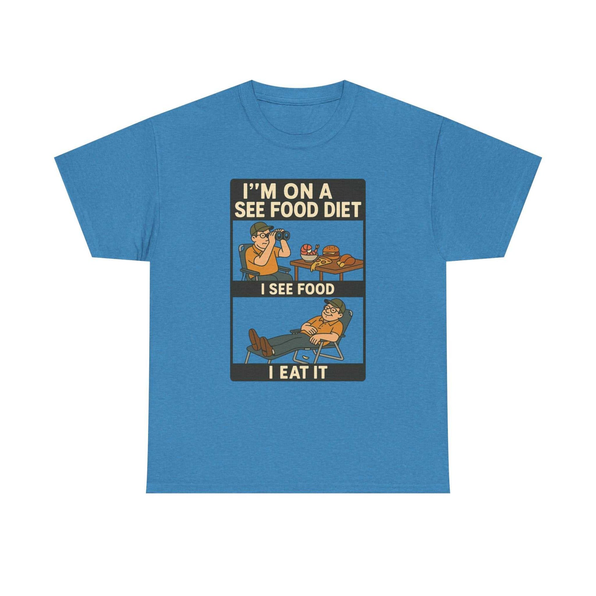 I'm On a See Food Diet T-Shirt – Funny Dad Joke Graphic Tee