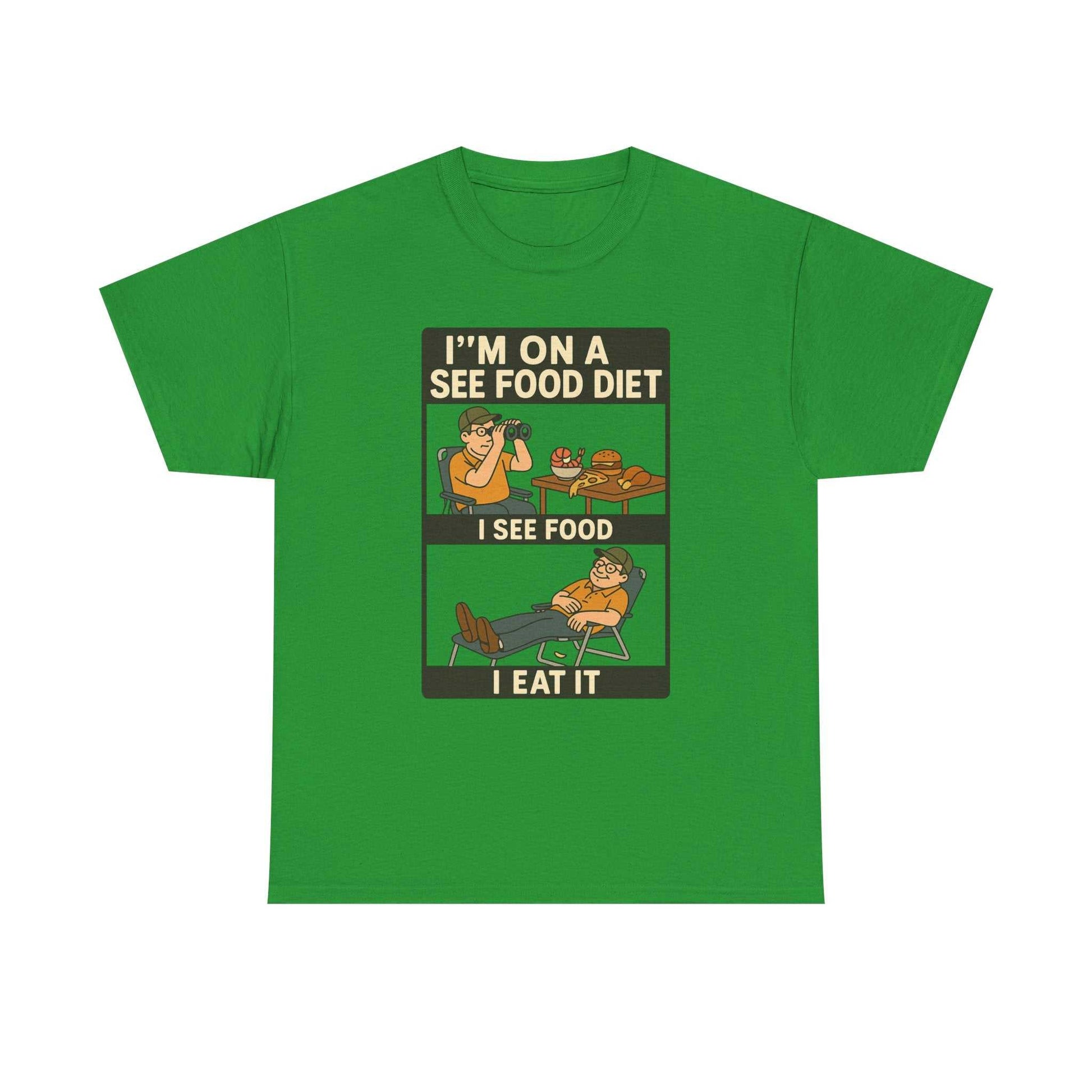 I'm On a See Food Diet T-Shirt – Funny Dad Joke Graphic Tee