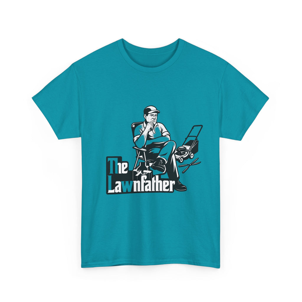 The Lawnfather Funny Gardening T-Shirt for Men