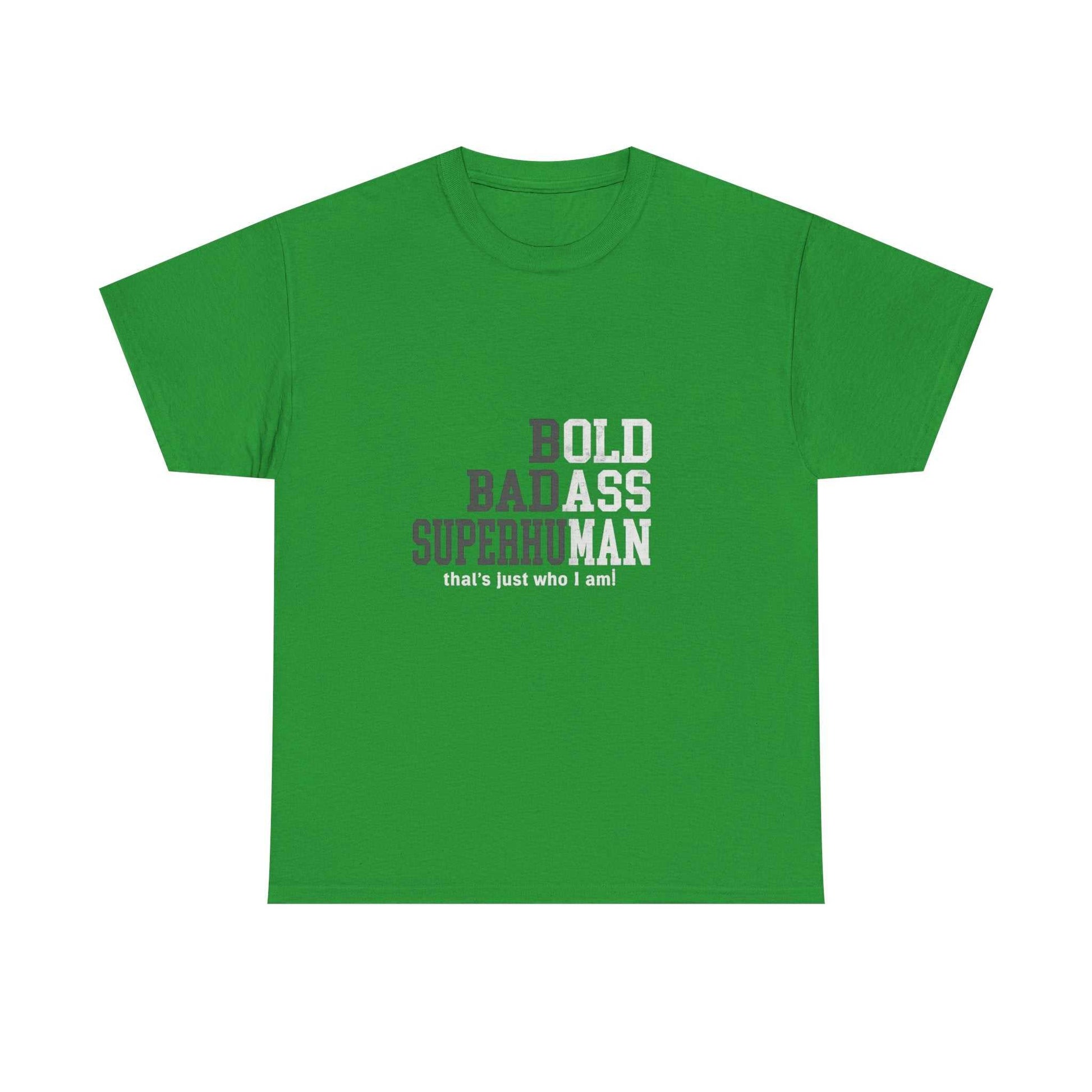 Bold Badass Superhuman Tee – Empowering Unisex Graphic Shirt