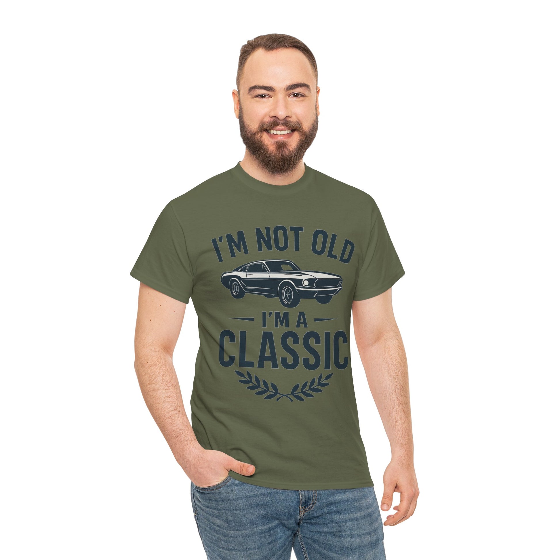 I'm Not Old I'm Classic – Funny Car Lover T-Shirt Gift