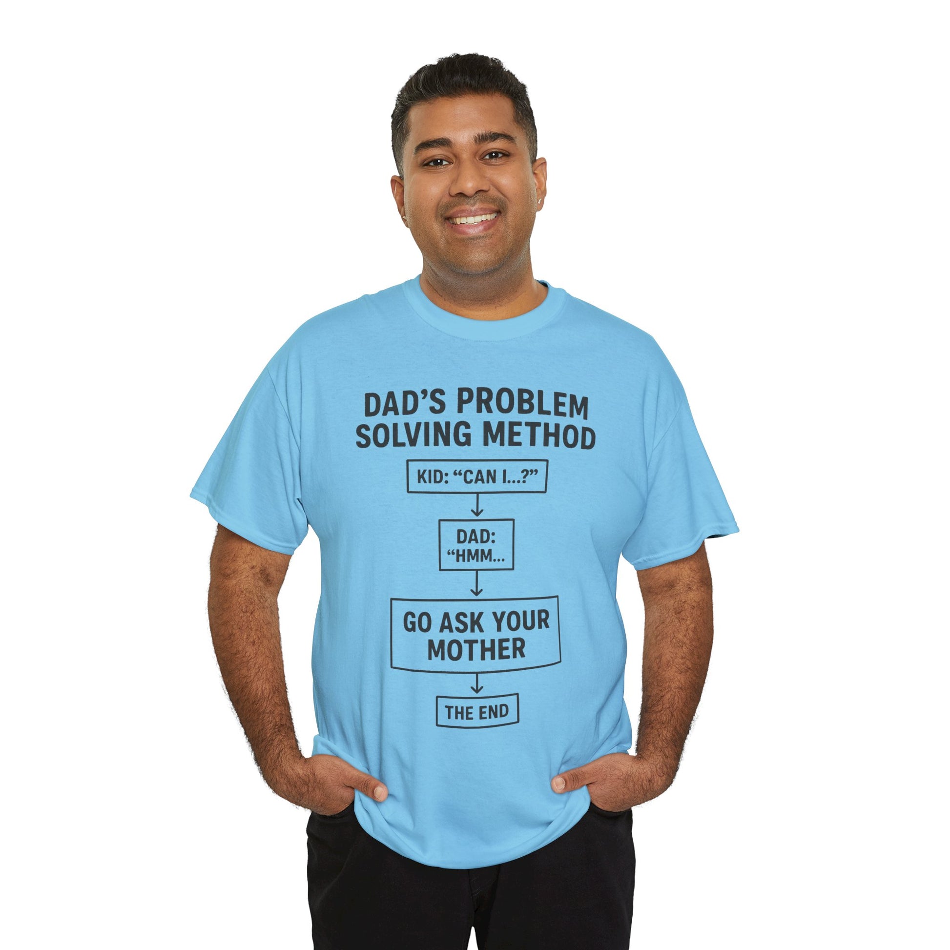 Dad's Problem Solving Method T-Shirt – Funny Father's Day Gift