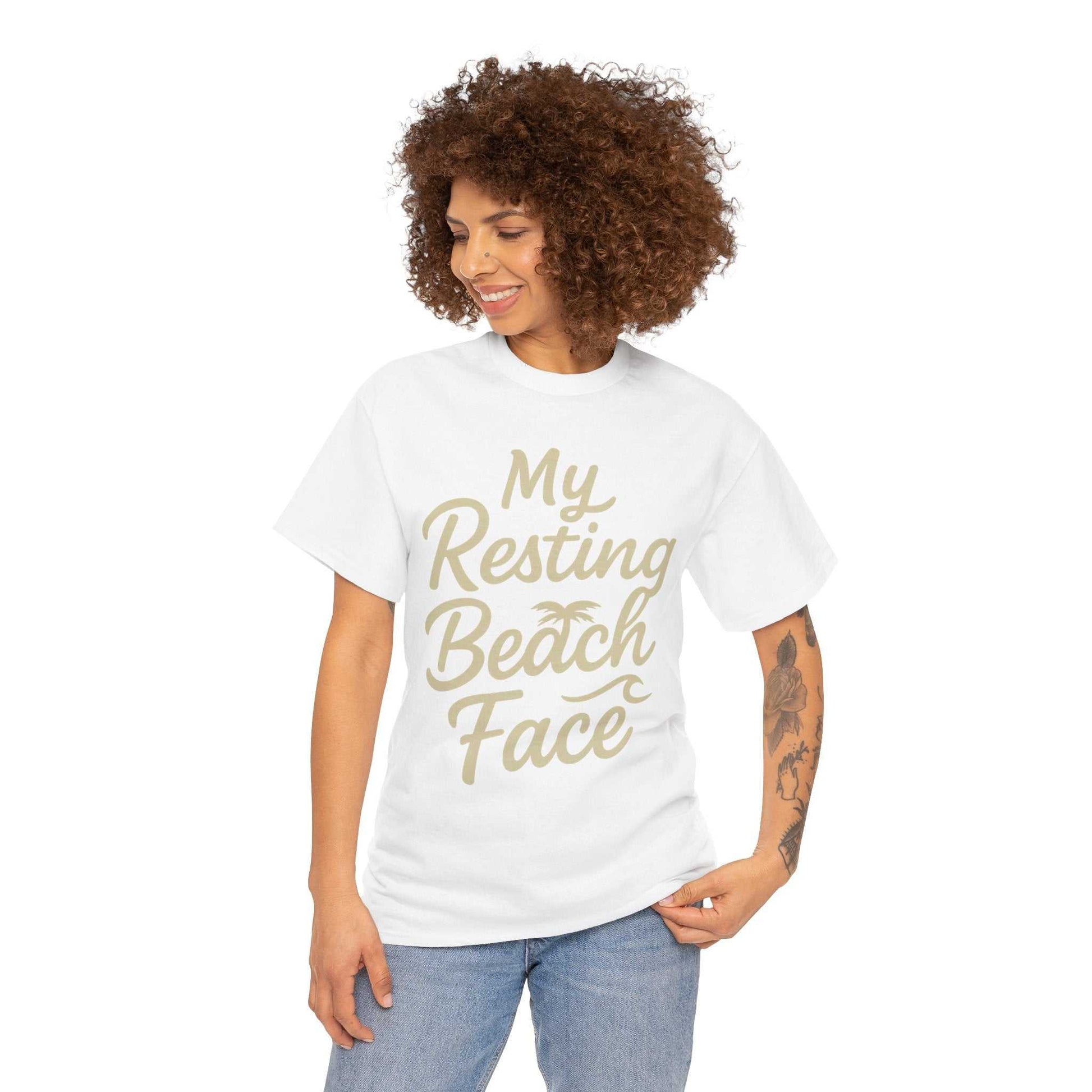 My Resting Beach Face Tee – Funny Summer Vibes T-Shirt