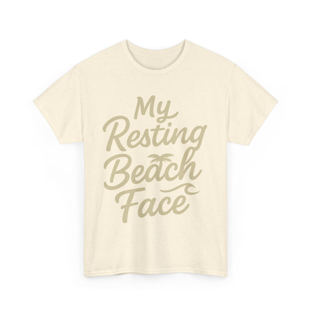 My Resting Beach Face Tee – Funny Summer Vibes T-Shirt