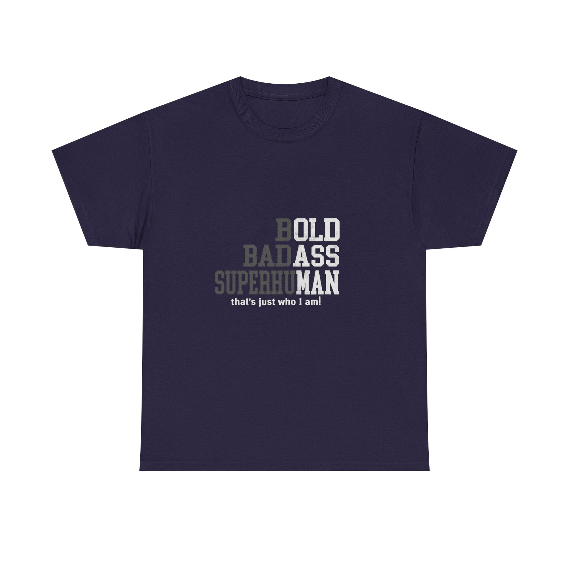 Bold Badass Superhuman Tee – Empowering Unisex Graphic Shirt