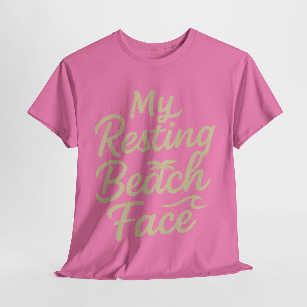 My Resting Beach Face Tee – Funny Summer Vibes T-Shirt