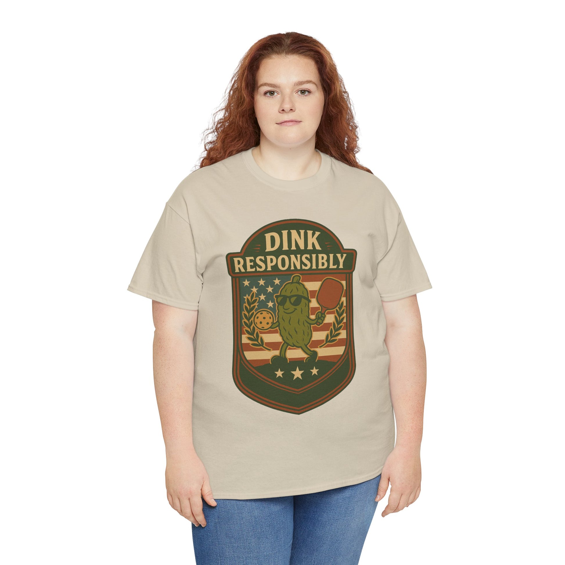 Dink Responsibly Pickleball T-Shirt – Funny Sports Tee