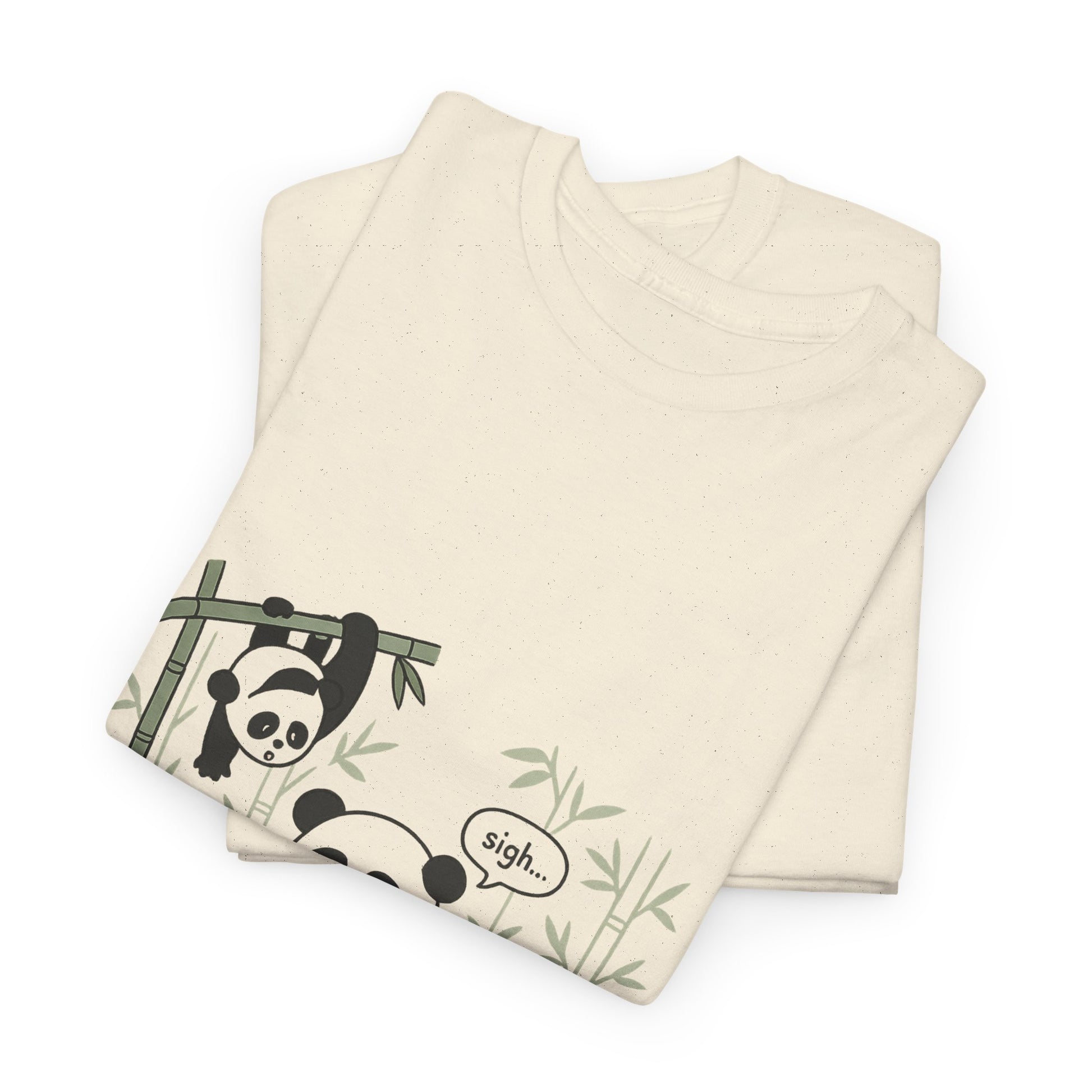 Unisex Panda-Monium T-Shirt – Fun Casual Wear for Animal Lovers
