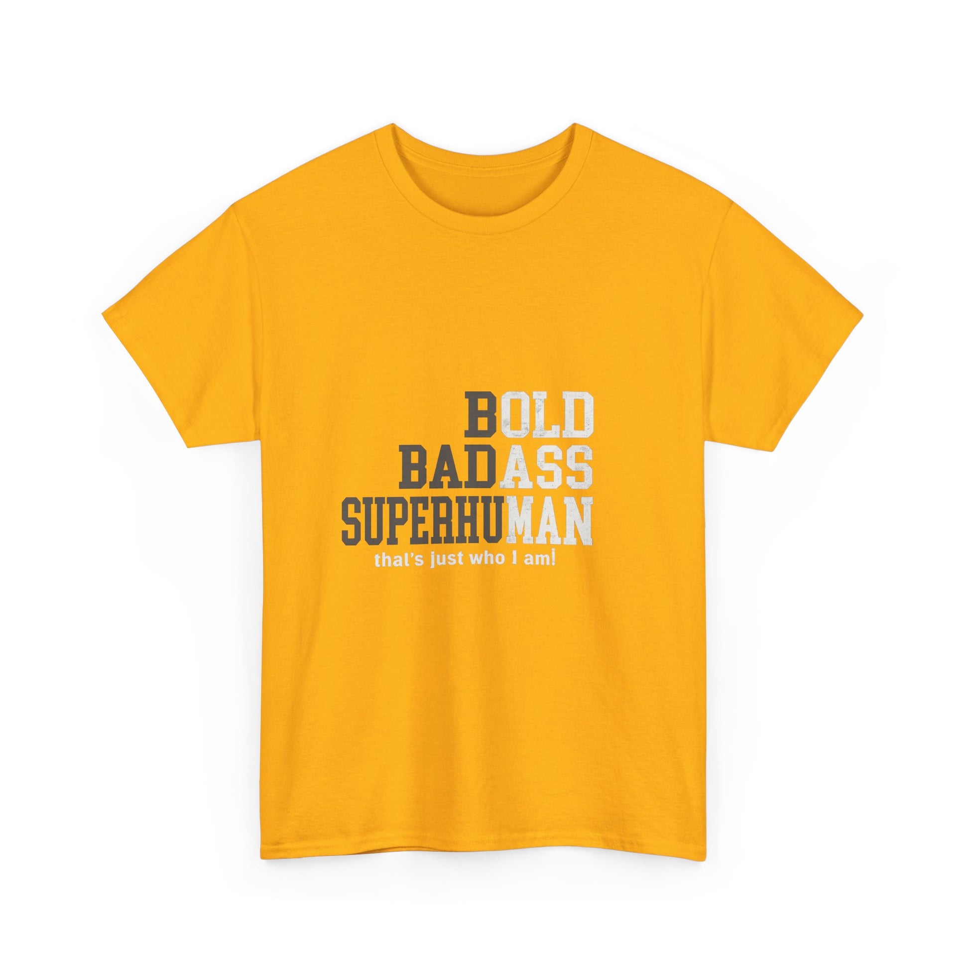 Bold Badass Superhuman Tee – Empowering Unisex Graphic Shirt