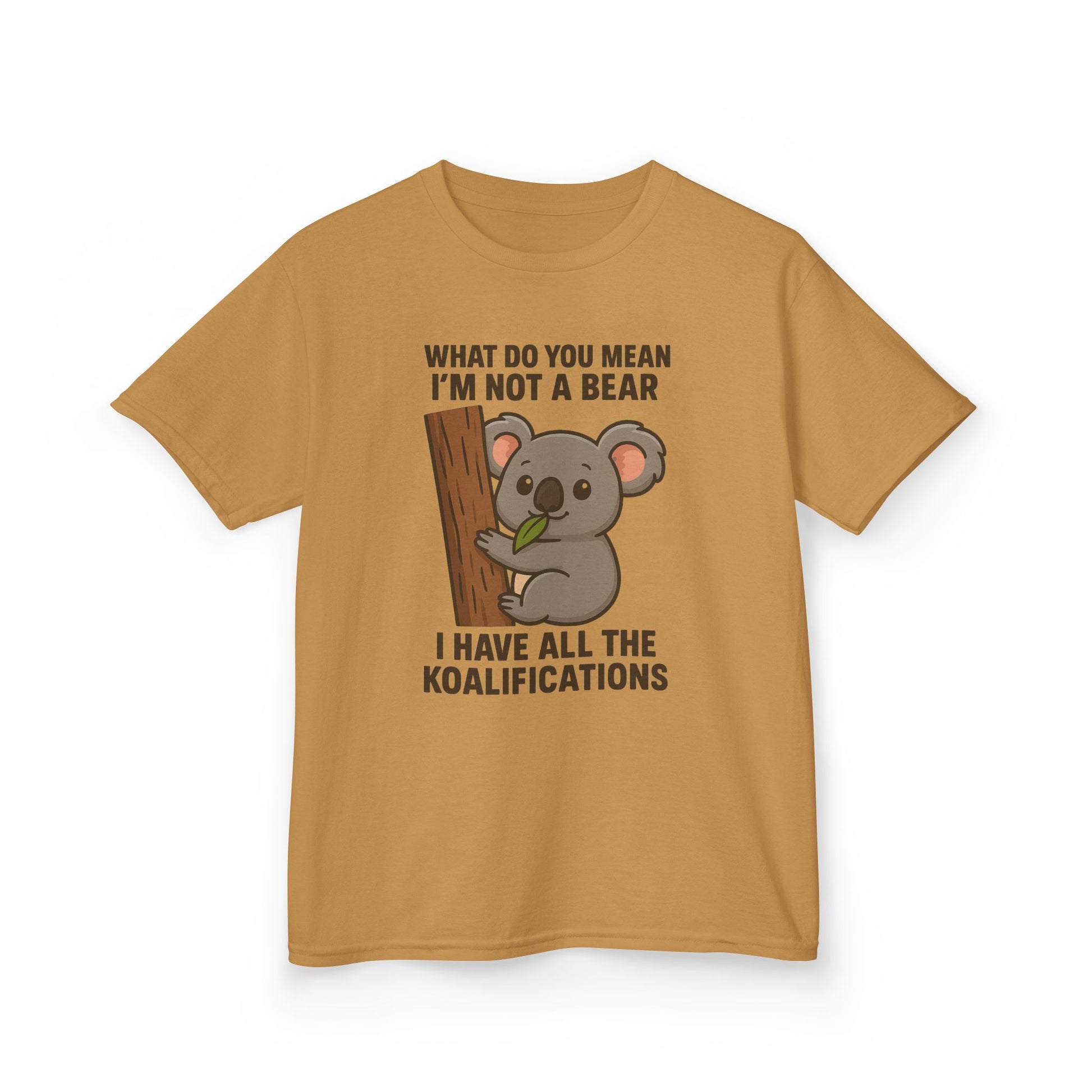 Funny Koala Kids T-Shirt – Cute Unisex Cotton Tee for Boys & Girls