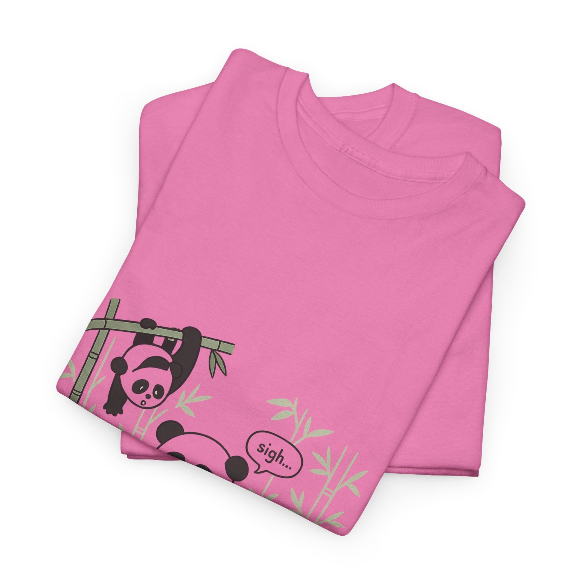 Unisex Panda-Monium T-Shirt – Fun Casual Wear for Animal Lovers