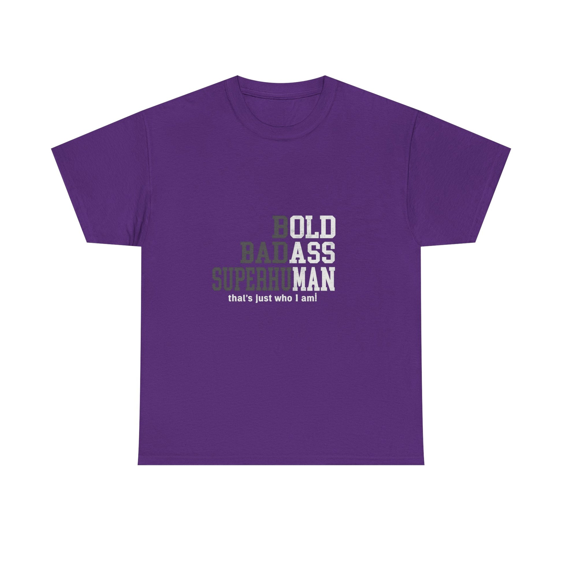 Bold Badass Superhuman Tee – Empowering Unisex Graphic Shirt