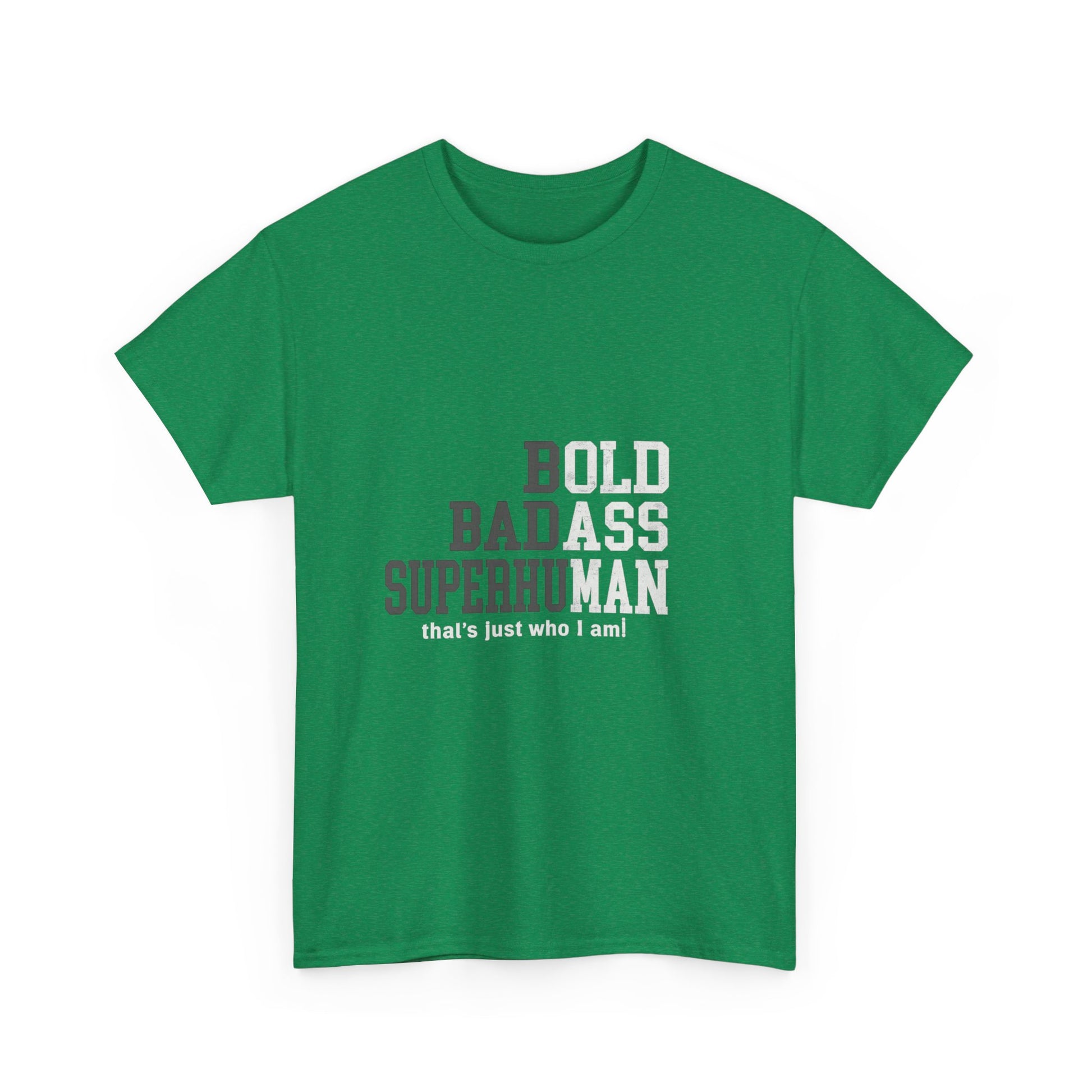 Bold Badass Superhuman Tee – Empowering Unisex Graphic Shirt
