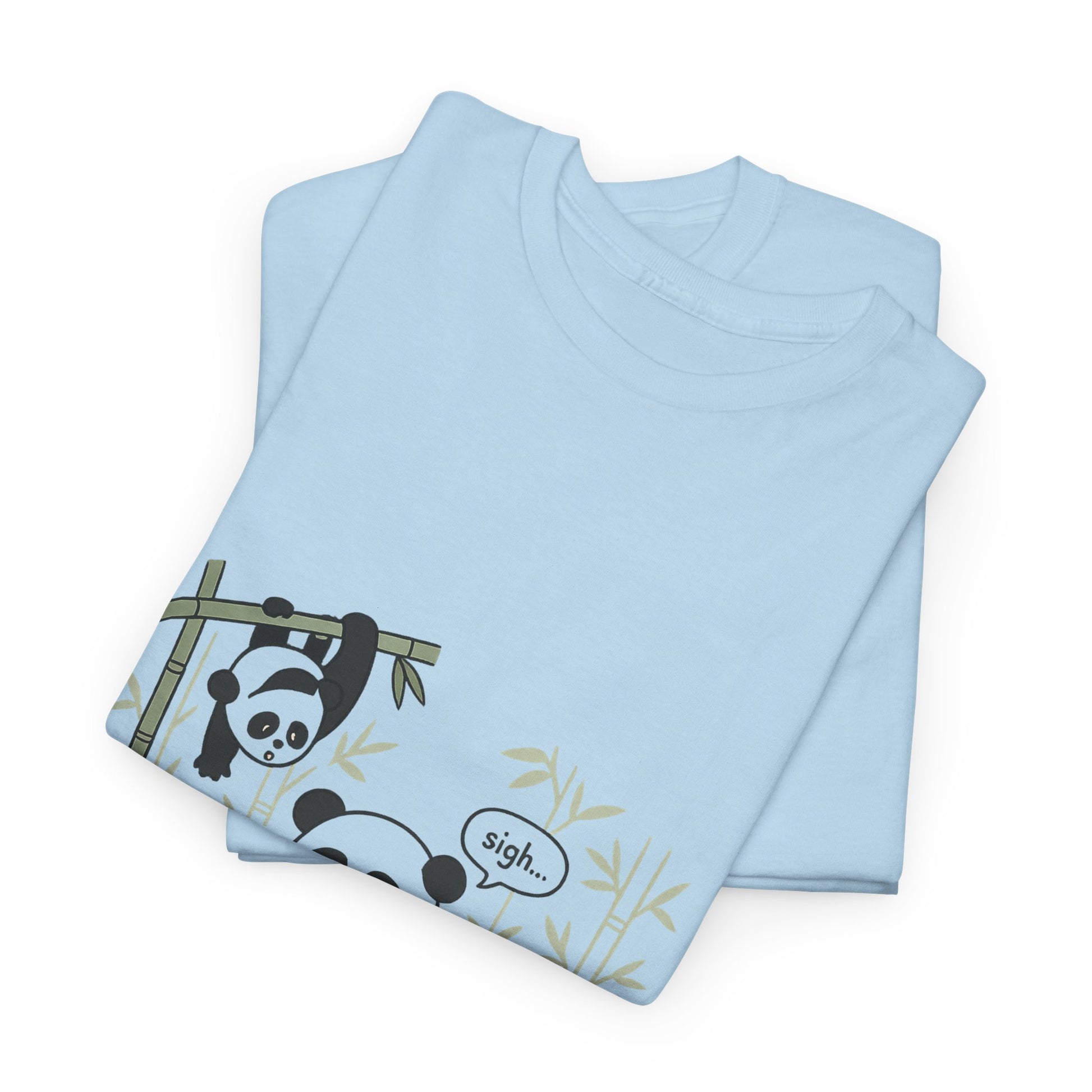 Unisex Panda-Monium T-Shirt – Fun Casual Wear for Animal Lovers